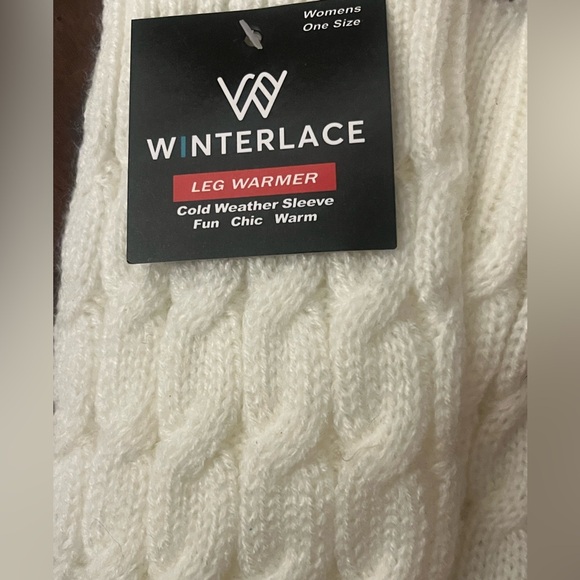 Bundle: Winterlace Cable Knit Leg Warmers and socks - Picture 5 of 9